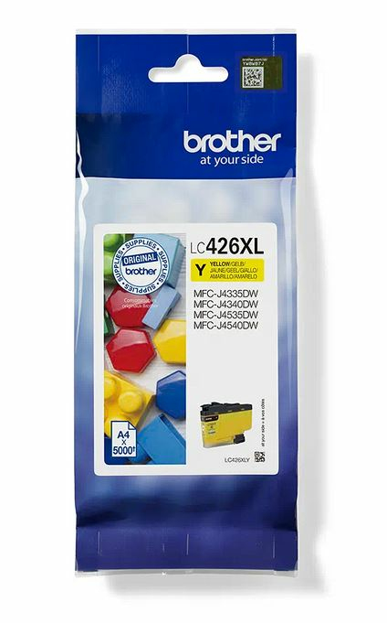Brother LC-426XLY Cartouche d'encre jaune, 5.000 Feuilles ISO/IEC 19752 pour Brother MFC-J 4335