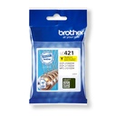 Brother LC-421Y Cartouche d'encre jaune, 200 Feuilles pour Brother DCP-J 1050