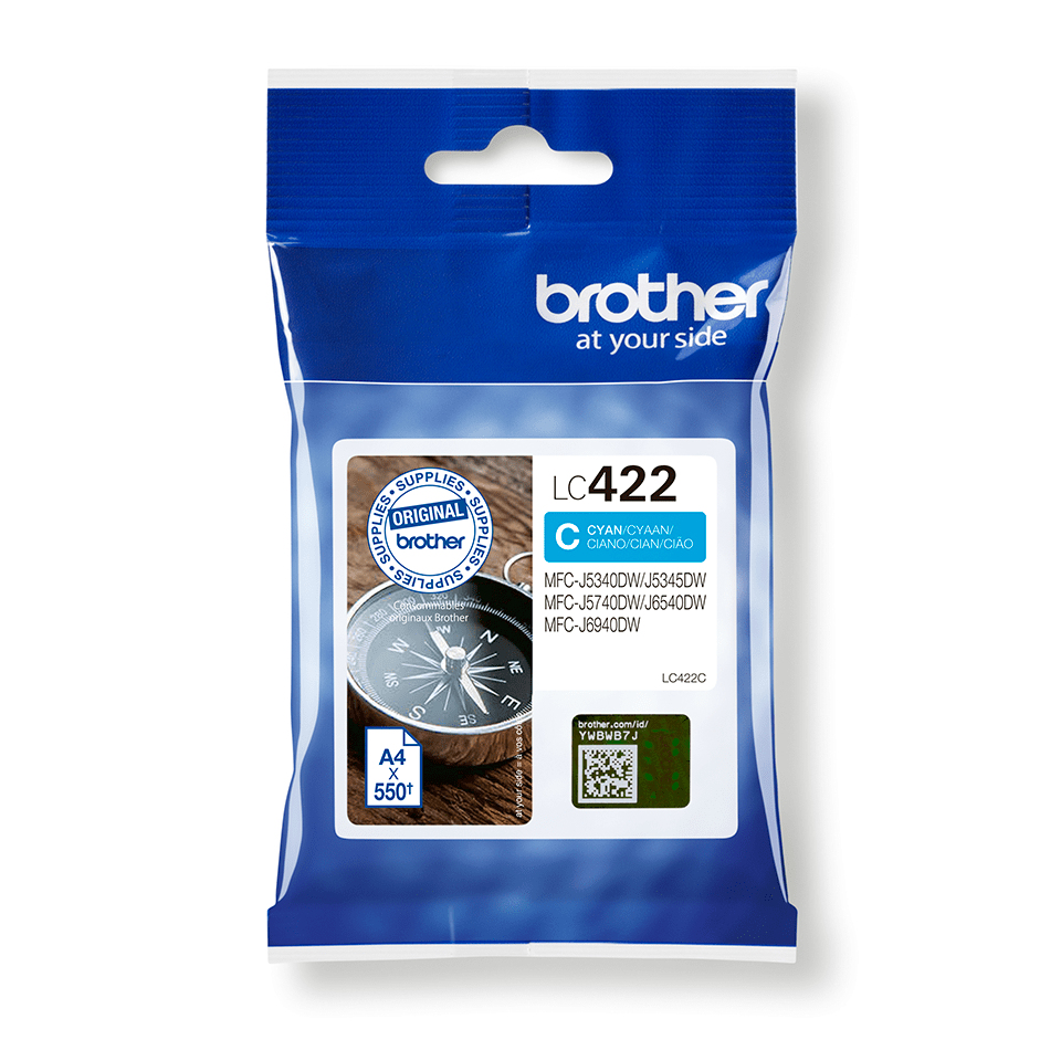 Brother LC-422C ink cartridge