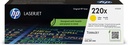 HP 220X Ylw LaserJet toner cartridge