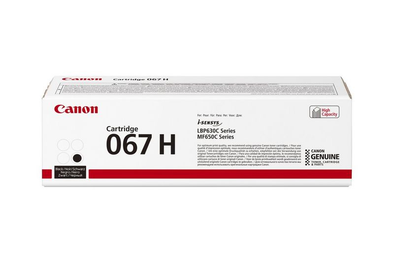 Canon 5106C002/067H Cartouche toner noir haute capacité, 3.130 Feuilles ISO/IEC 19752 pour Canon MF 655