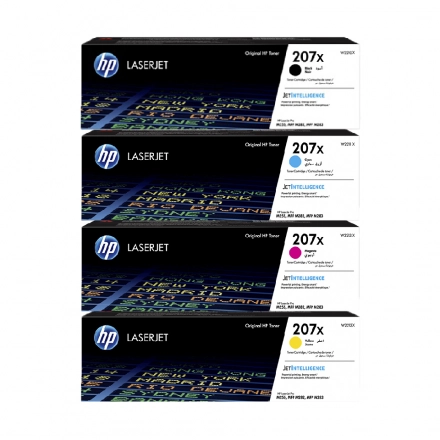 HP 207X High Yield Multipack Toner W2210X-W2213X