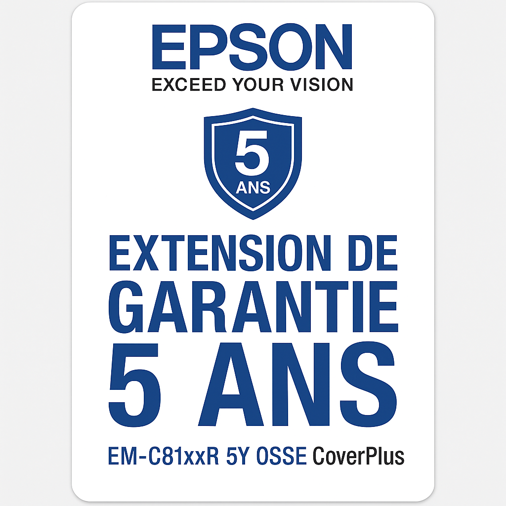Extension de garantie 5 ans EM-C81xxR 5Y OSSE CoverPlus 