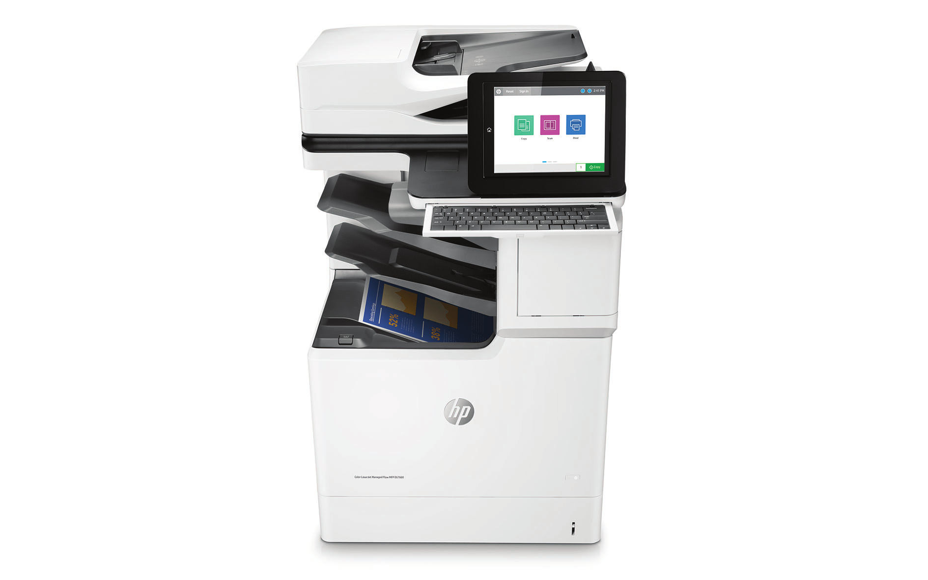 HP Color LaserJet Managed Flow MFP E67660z Imprimante laser couleur multifonction (3GY32A)