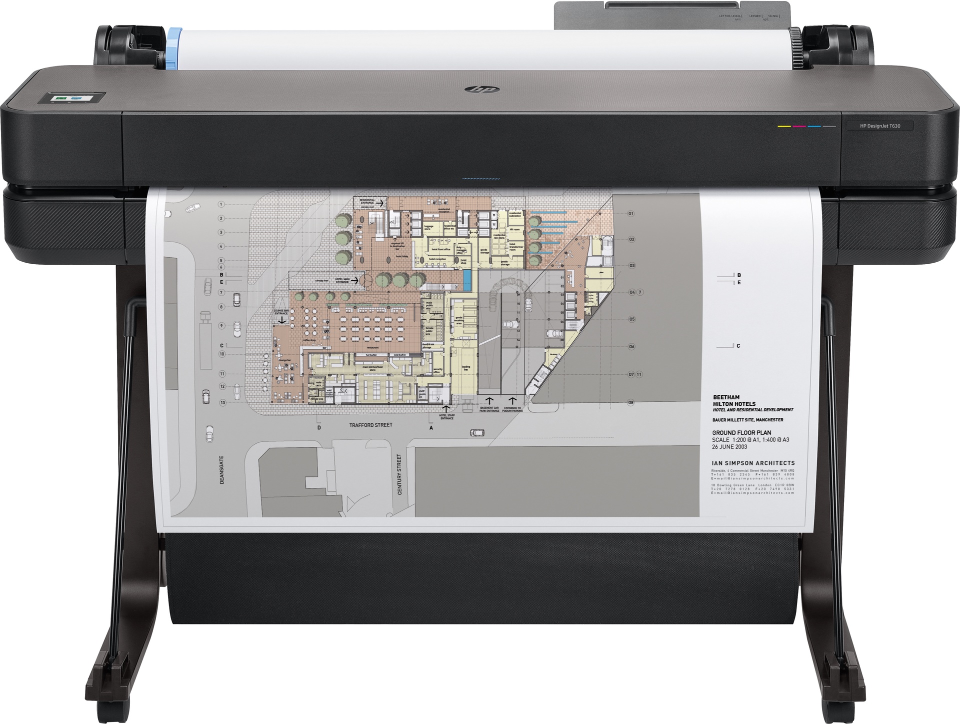 HP Designjet T630 36-in Printer large format printer