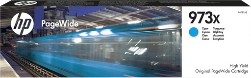 [42722] HP 973X High Yield Cyan Original PageWide Cartridge ink cartridge