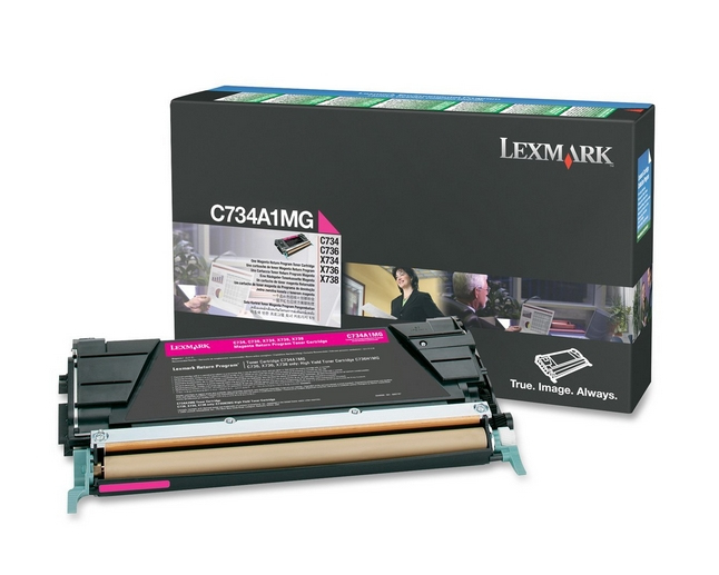 Lexmark C734A1MG - Toner magenta, 6 000 pages