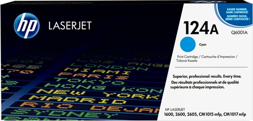 [42848] HP Color LaserJet Q6001A Druckpatrone Cyan mit ColorSphere Toner toner cartridge