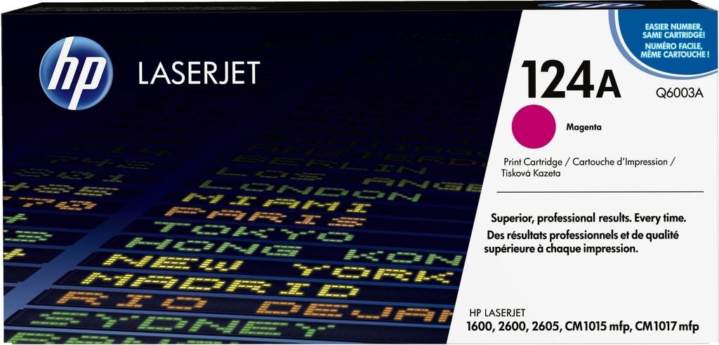 HP Q6003A/124A - Toner magenta, 2 000 pages