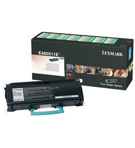 Lexmark 0E460X11E - Toner noir haute capacité, 15 000 pages