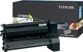 Lexmark C7702YH - Toner jaune haute capacité, 10 000 pages