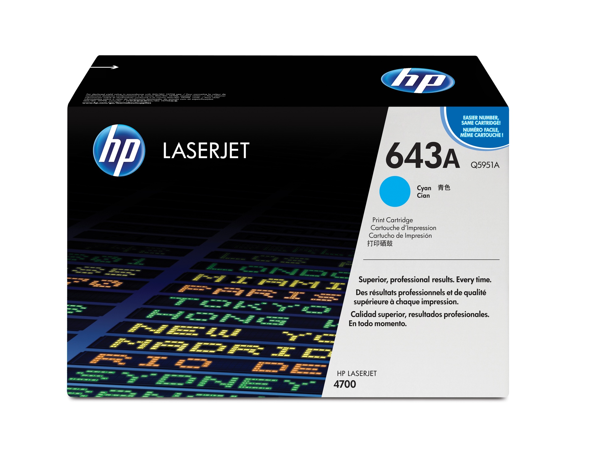 HP Q5951A/643A - Toner cyan, 10 000 pages