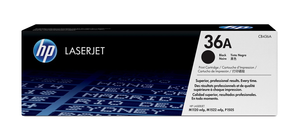HP CB436A/36A - Toner noir, 2 000 pages