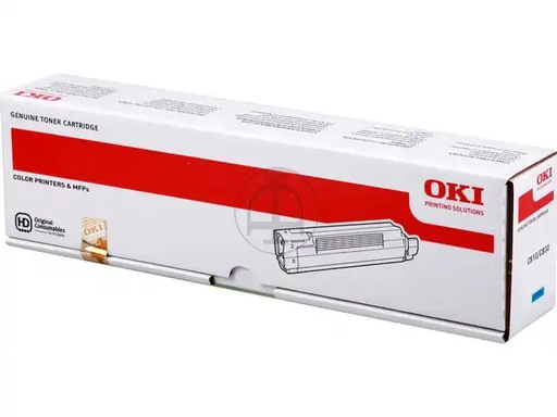 [45632] OKI 44059107 Toner cyan, 8.000 Pages ISO/IEC 19798 pour OKI C 800