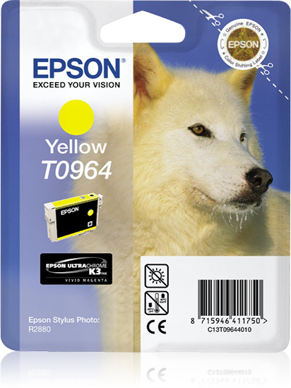 Epson C13T09644010 - Cartouche d'encre jaune, 890 pages