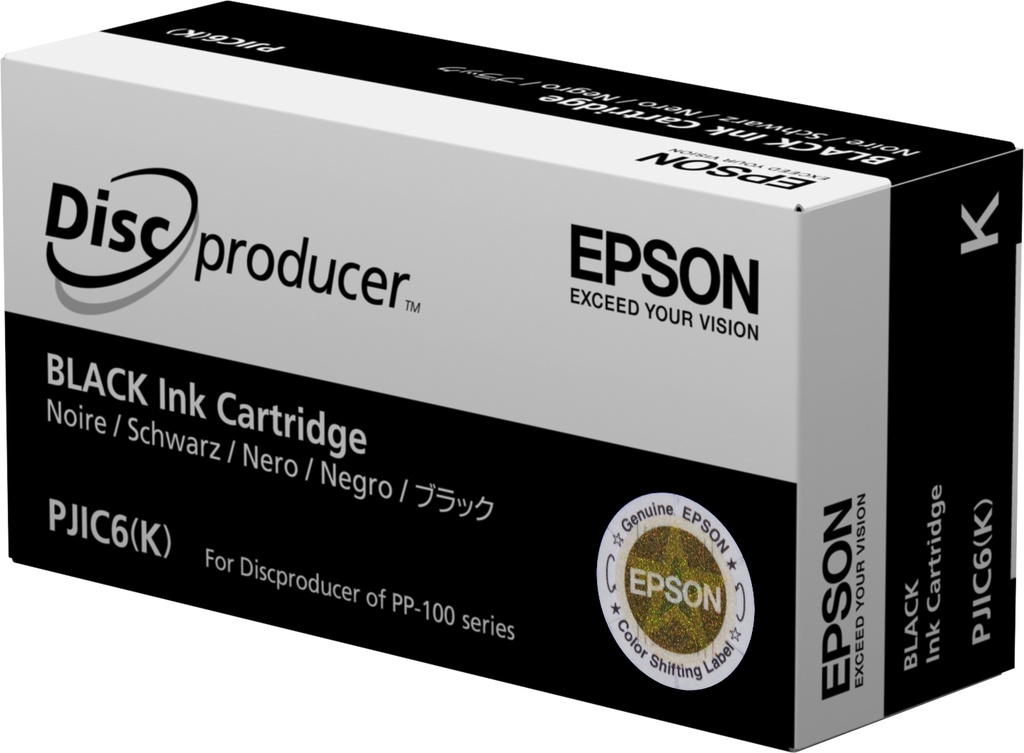 Epson C13S020452/PJIC6 - Cartouche d'encre noire