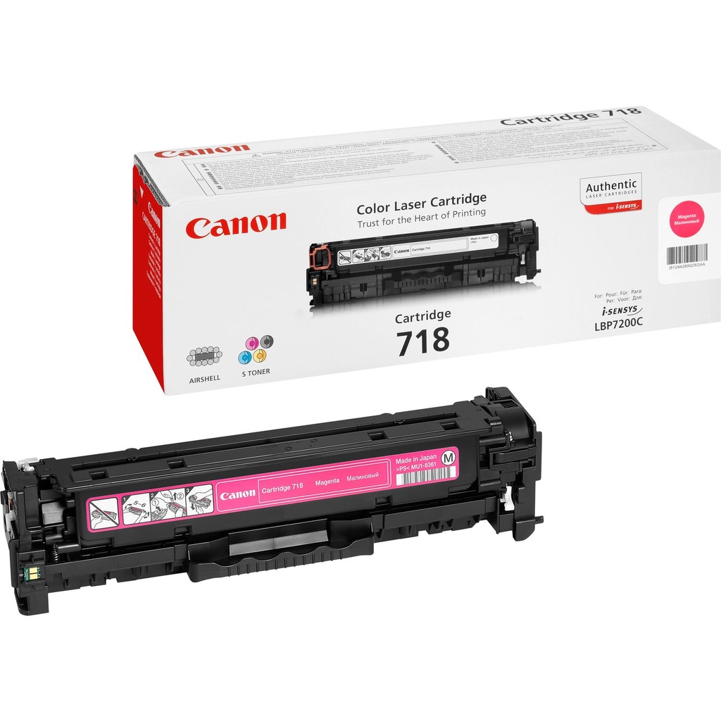 Canon 2660B002/718M - Toner magenta, 2 900 pages