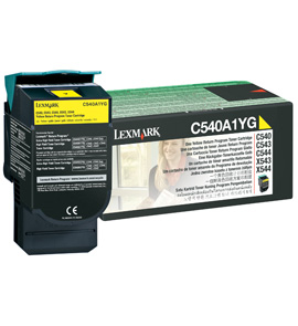 Lexmark C540A1YG - Toner jaune, 1 000 pages