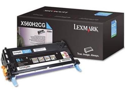 Lexmark X560H2CG - Toner cyan, 10 000 pages