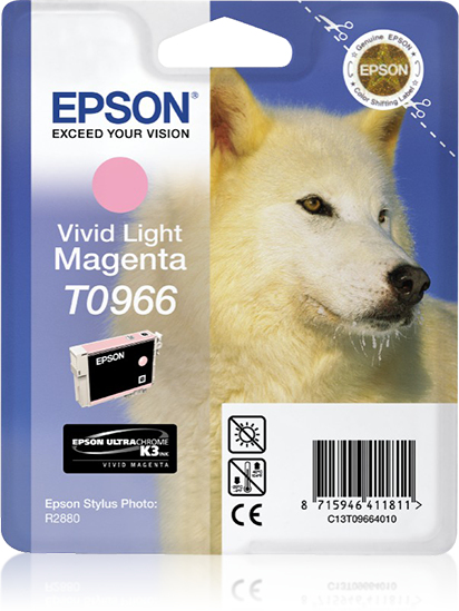 Epson C13T09664010 - Cartouche d'encre magenta, 865 pages