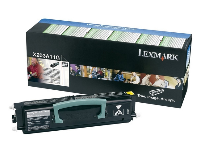 Lexmark X203A11G - Toner noir, 2 500 pages