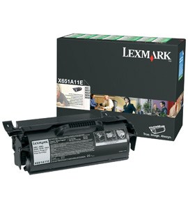 Lexmark 0X651A11E - Toner noir, 7 000 pages