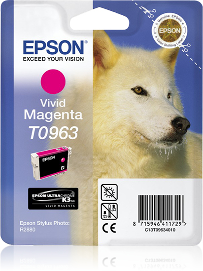 Epson C13T09634010 - Cartouche d'encre magenta, 865 pages