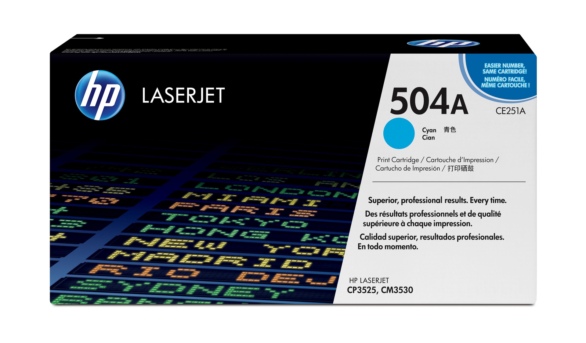HP CE251A/504A - Toner cyan, 7 000 pages