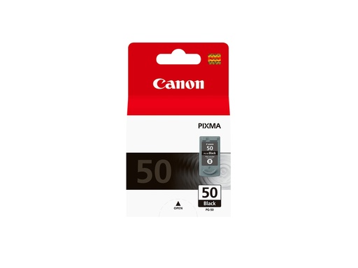 [47052] Canon 0616B001/PG-50 Cartouche à tête d'impression noire 22ml pour Canon Fax JX 200/Pixma IP 2200/Pixma MX 300