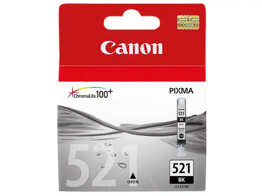 [47343] Canon CLI-521BK Black Ink Cartridge