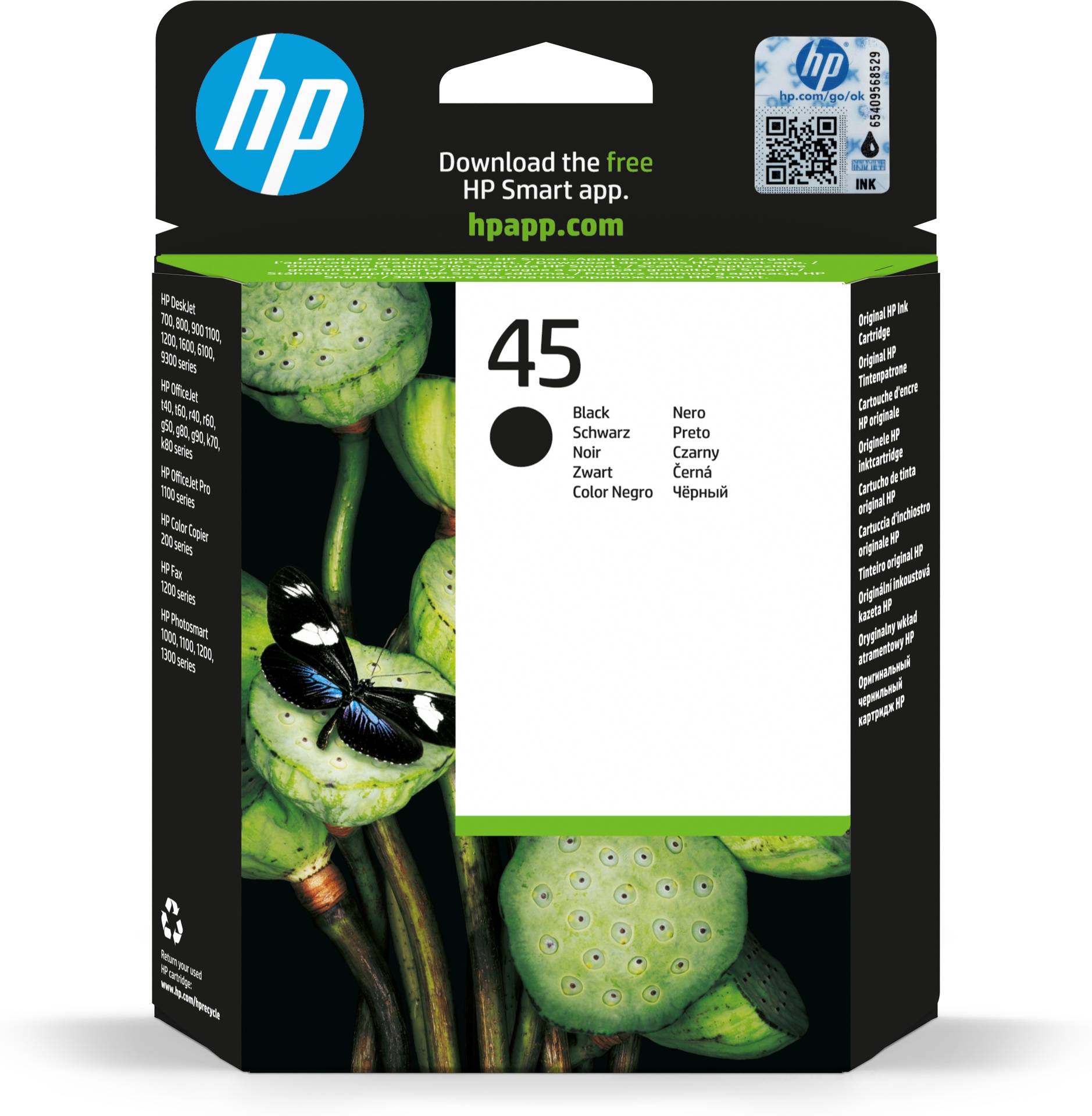 HP 51645AE/45 - Tête d'impression haute capacité, 930 pages