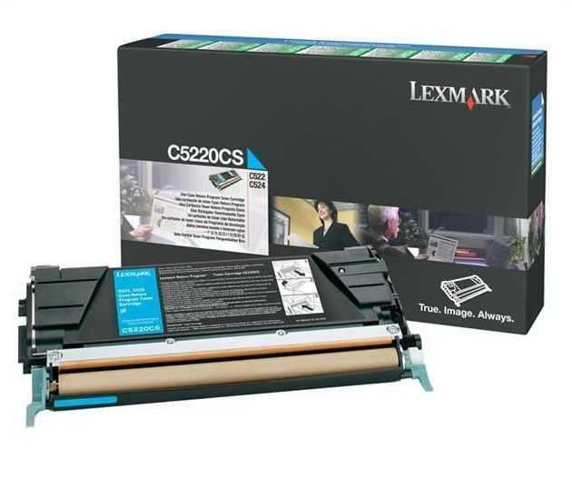 Lexmark C5220CS - Toner cyan, 3 000 pages