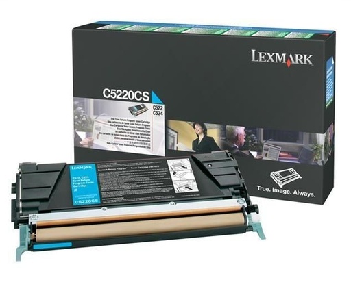 [47538] Lexmark C5220CS Cartouche de toner 1 pièce(s) Original Cyan