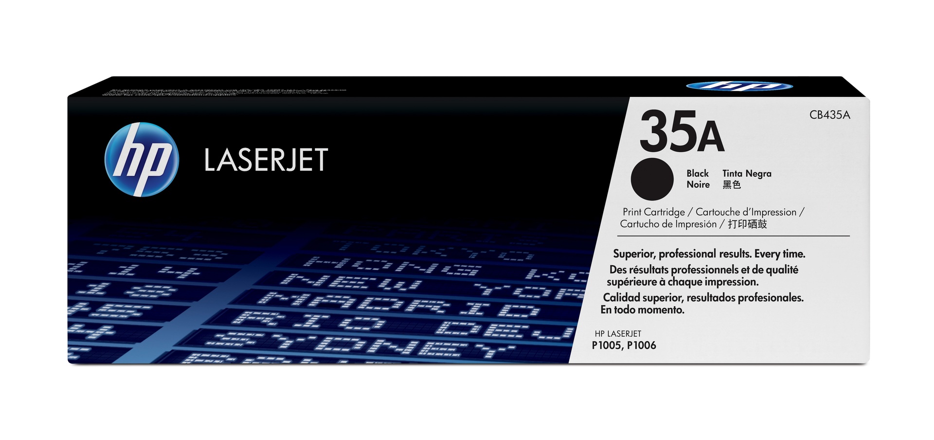 HP CB435A/35A - Toner noir, 1 500 pages