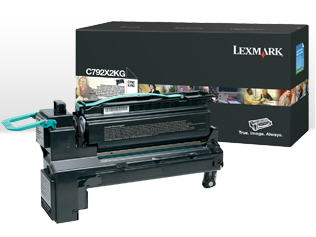 Lexmark C792X2KG - Toner noir haute capacité, 20 000 pages