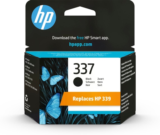 [47616] HP 337 Druckpatrone Schwarz mit Vivera-Tinte ink cartridge
