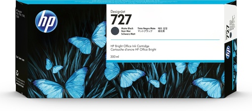 [47886] HP 727 300-ml Matte Black DesignJet ink cartridge