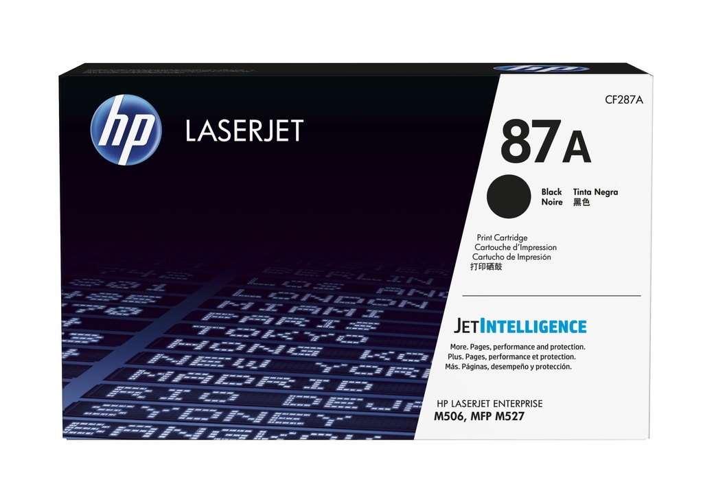 HP CF287A/87A - Toner noir, 9 000 pages