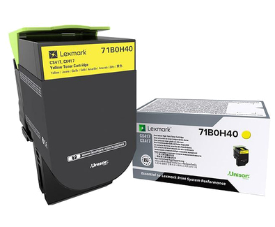 Lexmark 71B0H40 - Toner jaune, 3 500 pages