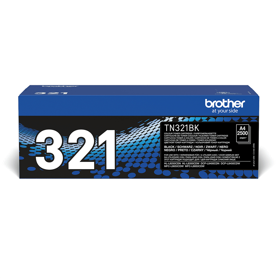 Brother TN-321BK - Toner noir, 2 500 pages