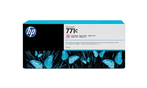 [48721] HP 771C 775-ml Light Magenta DesignJet ink cartridge
