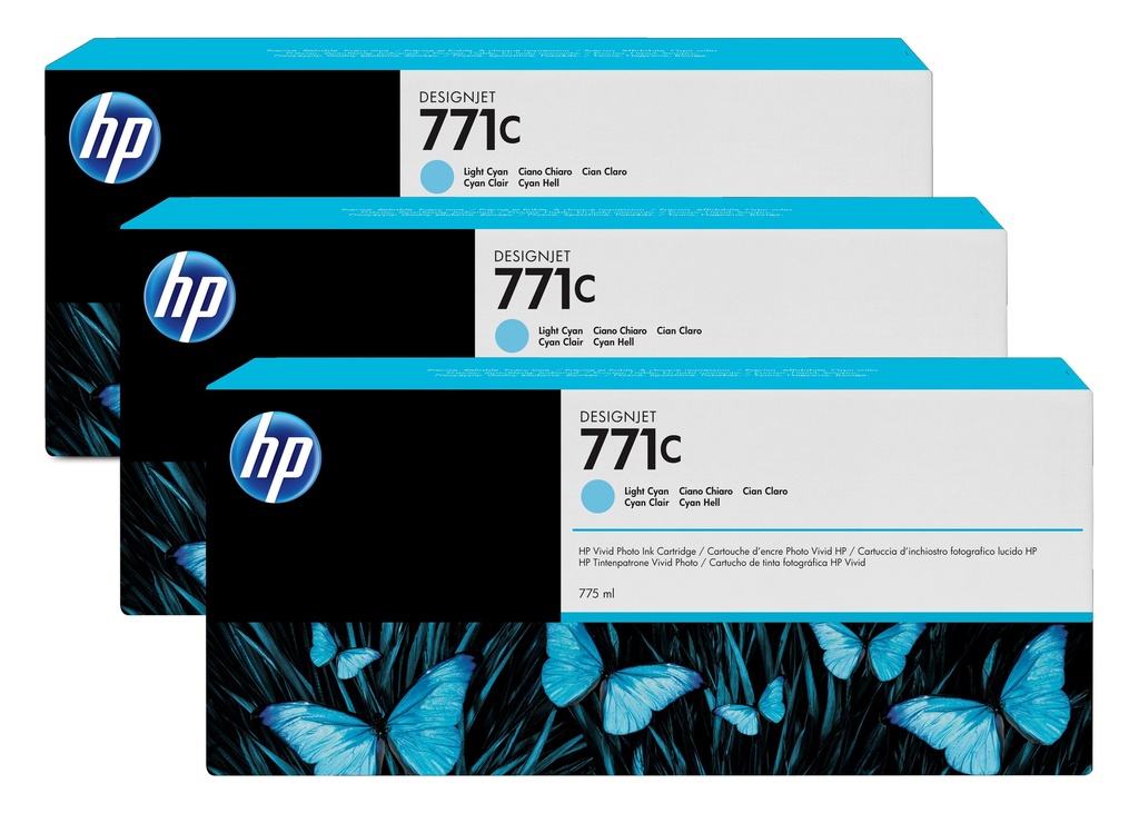 HP B6Y36A - Cartouche d'encre cyan
