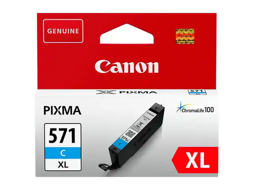 [48858] Canon CLI-571XL High Yield Cyan Ink Cartridge