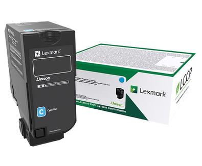 Lexmark 75B20C0 - Toner cyan, 10 000 pages