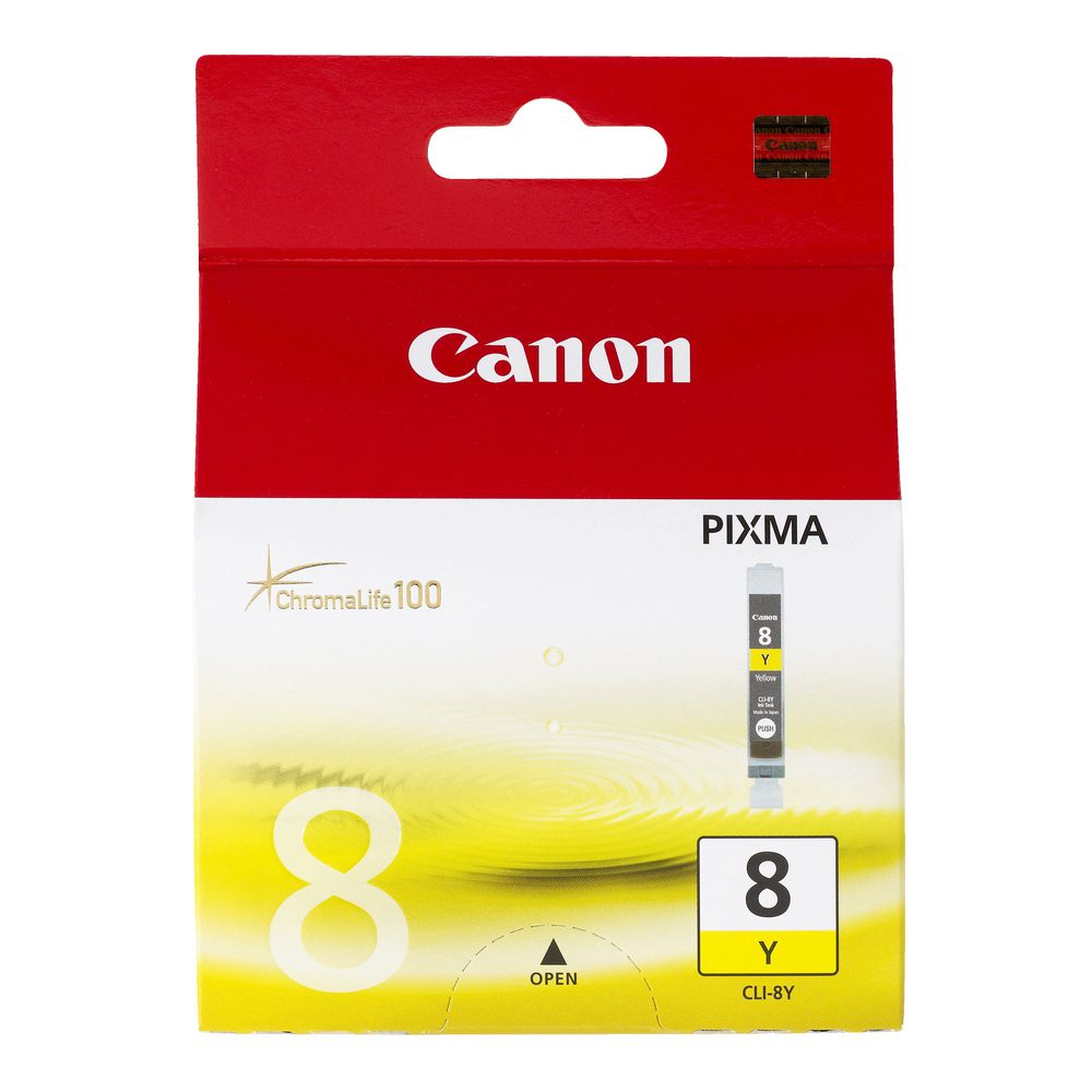 Canon 0623B026 - Cartouche d'encre jaune, 530 pages
