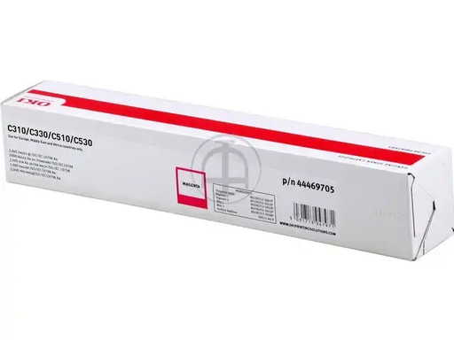 [49000] OKI 44469705 Kit toner magenta, 2.000 Feuilles ISO/IEC 19798 pour OKI C 310/331/510/511