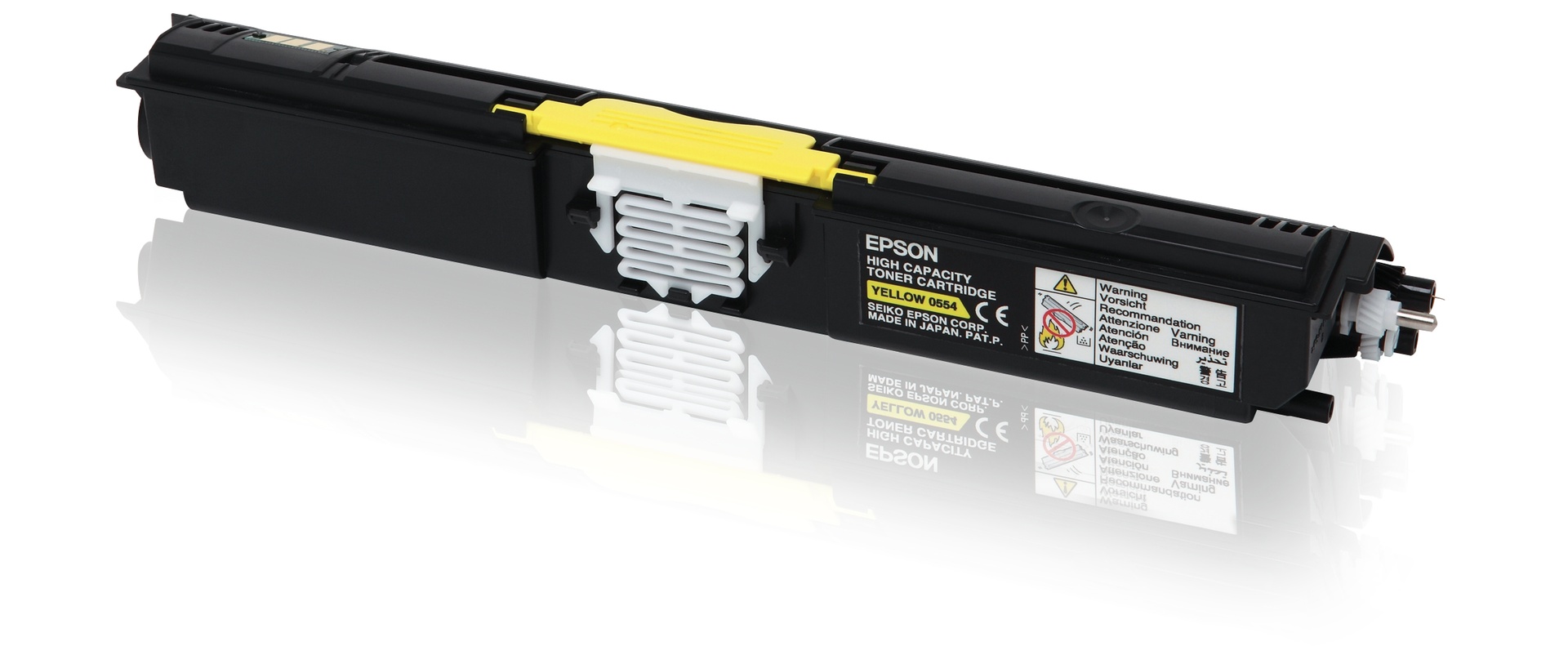 Epson C13S050554/0554 - Toner jaune haute capacité, 2 700 pages