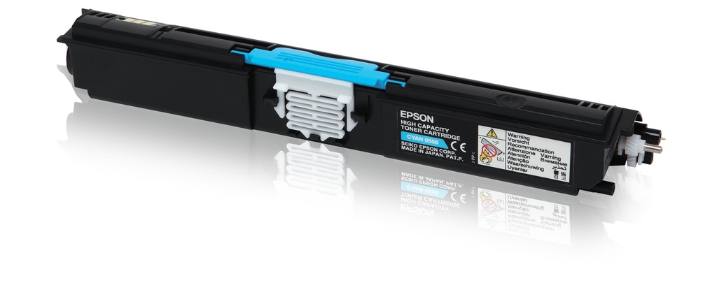 Epson C13S050556/0556 - Toner cyan haute capacité, 2 700 pages