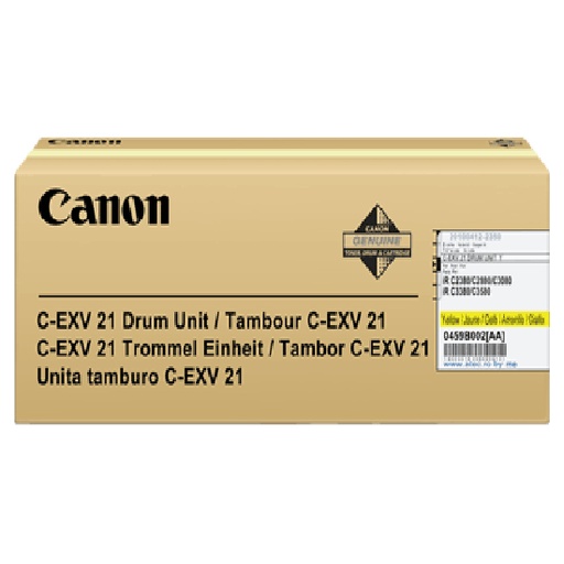 [49330] Canon 0459B002/C-EXV21 Photoconducteur jaune, 53.000 Pages pour Canon iR C 2880