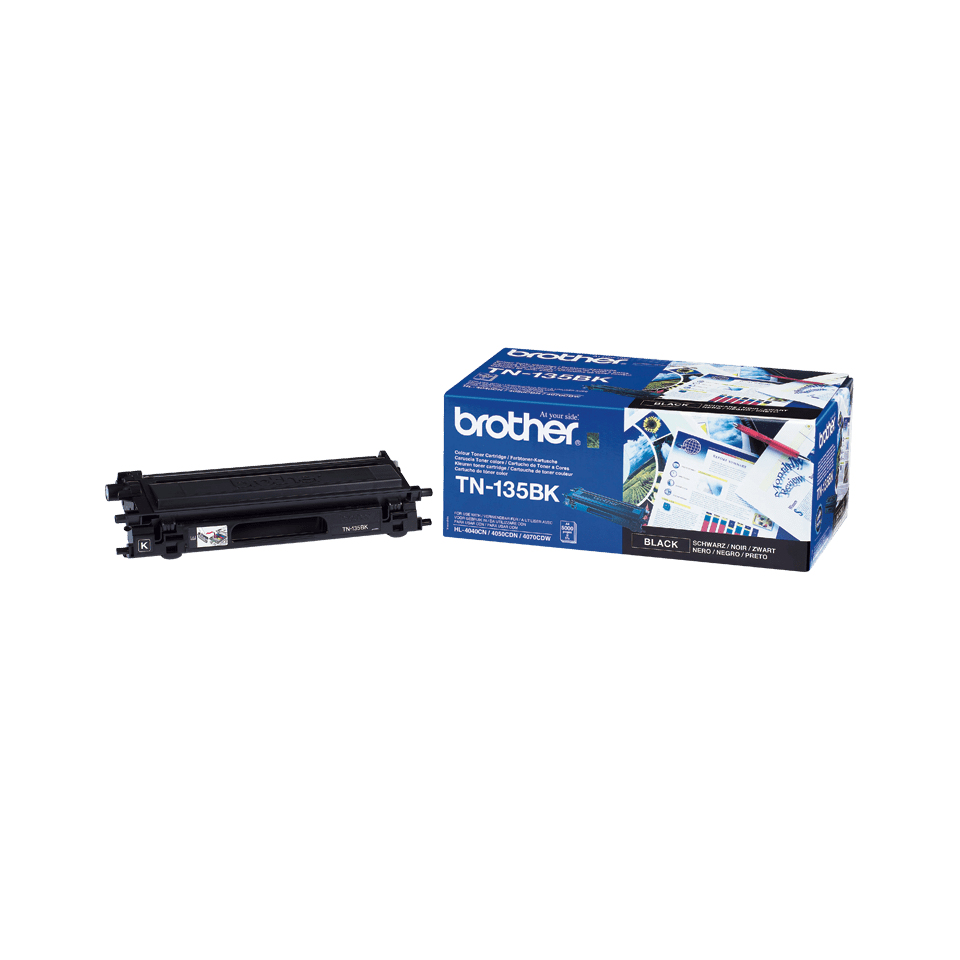 Brother TN-135BK - Toner noir haute capacité, 5 000 pages